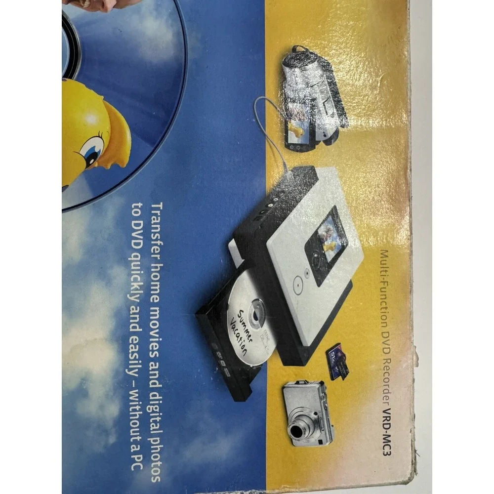 EUC Sony DVDirect VRD-MC3 Multi Function DVD Recorder Transfer Movies Photos